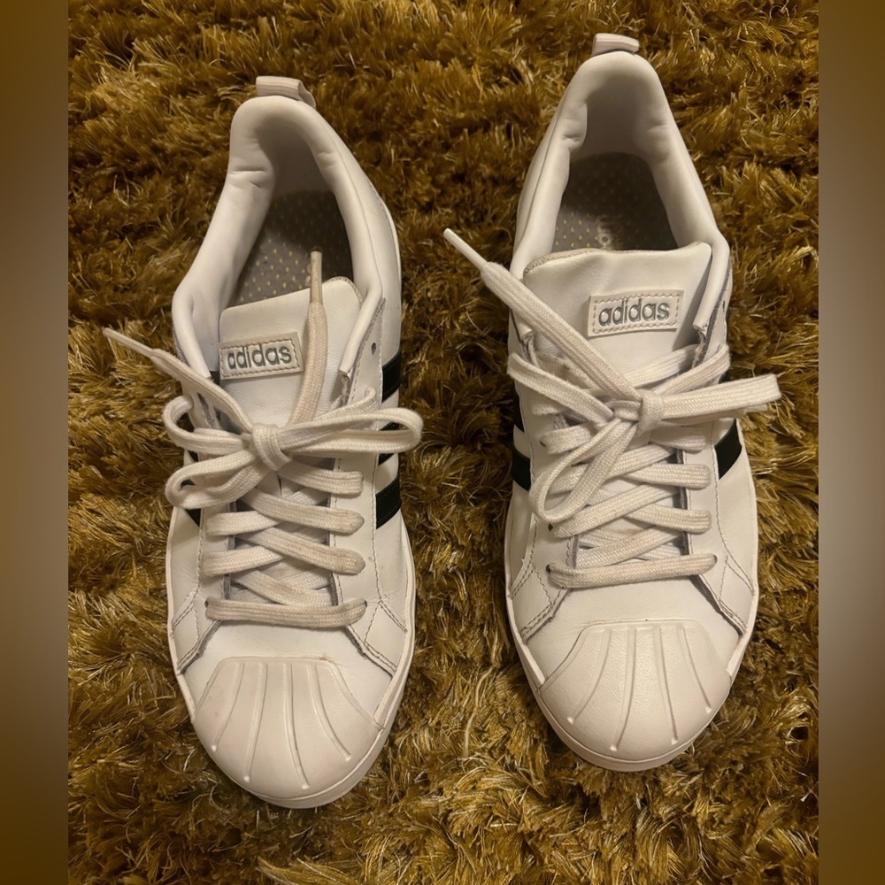 White adidas